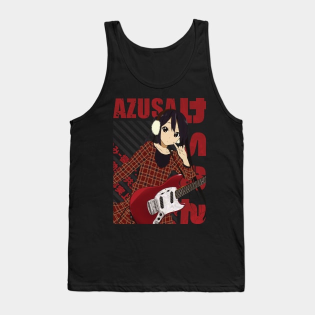 K-ON ! - Azusa Nakano Tank Top by Recup-Tout